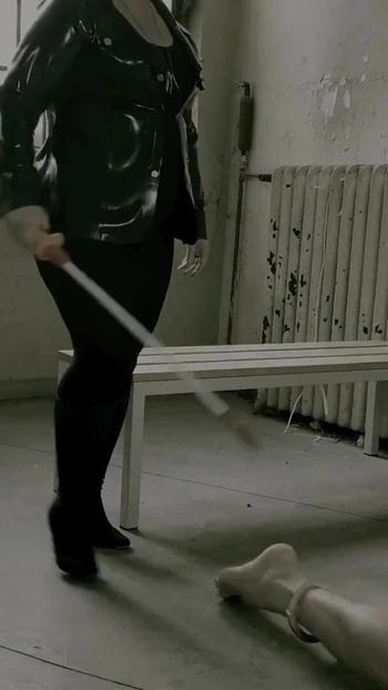 Thrilling moment from "Dominatrix Mistress Aprils Game Show"