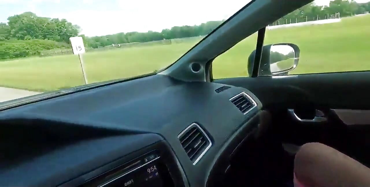Old Man Picks up Cheerleading Teen at the Park and Gets Head