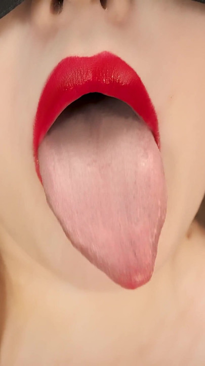 Long Tongue, Mouth Fetish