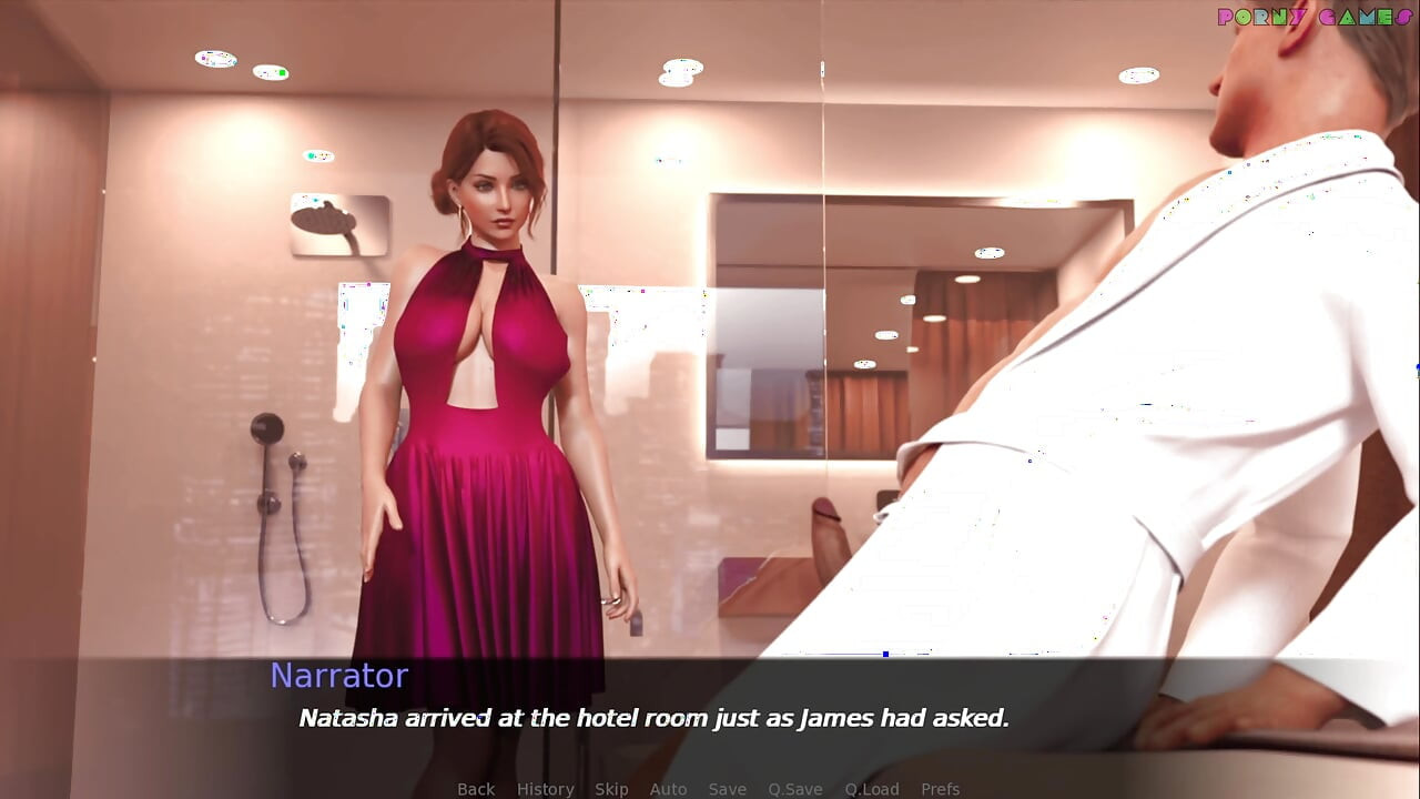 Natasha Naughty Wife por Archimedescompany - Minha esposa fica muito submissa com Meu Chefe 20