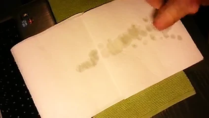 Schoene Ladung raus gerotzt