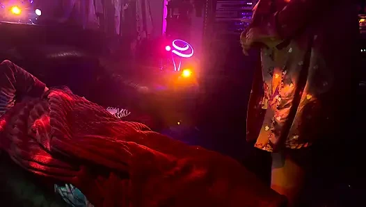 GIZLI GECE YARıSı ELLE MUAMELE VE BOŞALMA