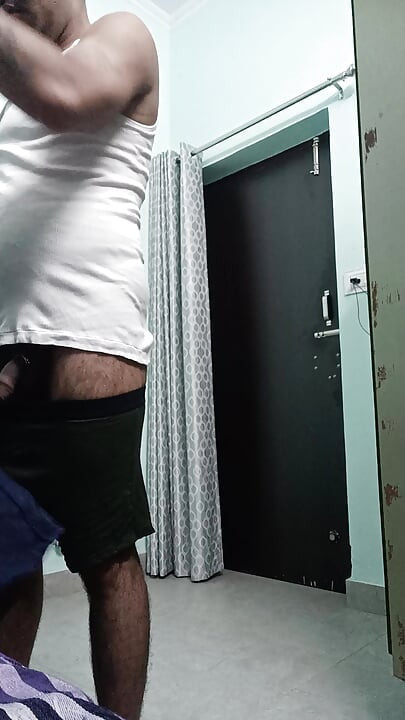 Indian police officer in full masti mood
