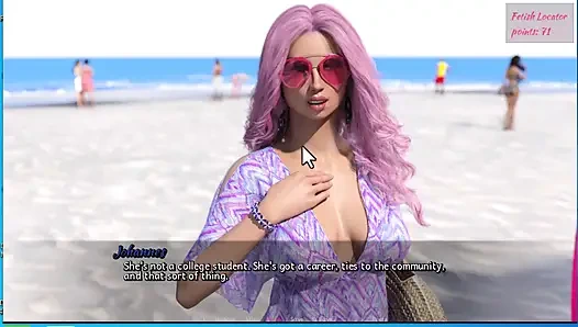 Fetiş bulucu #7 - Dahlia ve Johannes plajda eğlendi ... Polly ve Johannes plajda sikiliyor