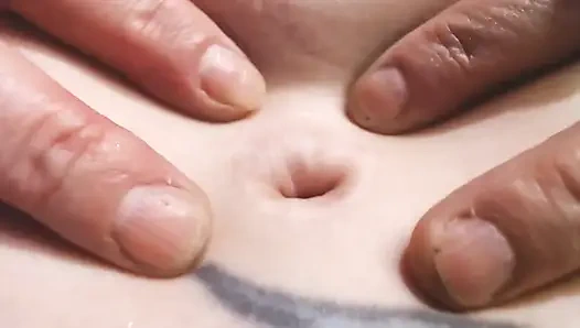 Close up Deep Belly Button