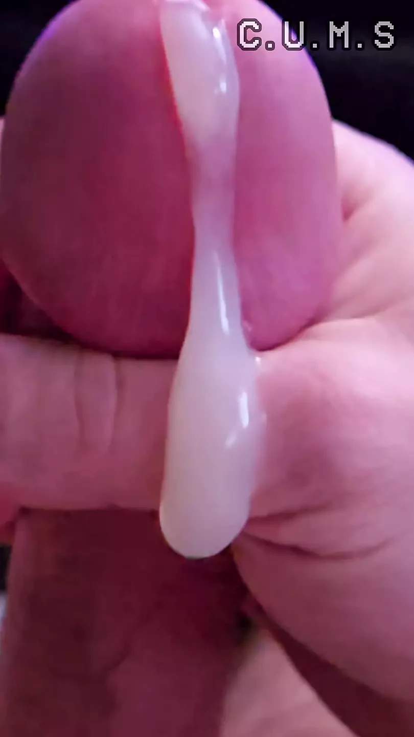 C.U.M.S - close-up en beweging vertraagd - solo cumshot #4