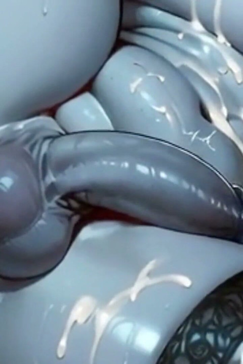Trans Succubus Will Drain Your Energy Through Her Hard Cock and Cum. Animation Hentai Trans.