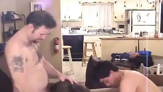 Blonde MILF Deepthroats Cock Then Gets Pounded Hard