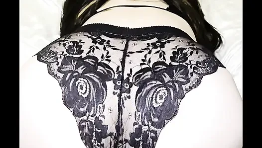 Fucking my friends hot mom in her lace underwear and stockings!