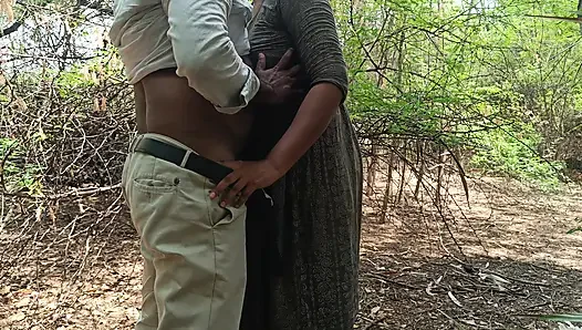 Doggy style fucking in outdoor