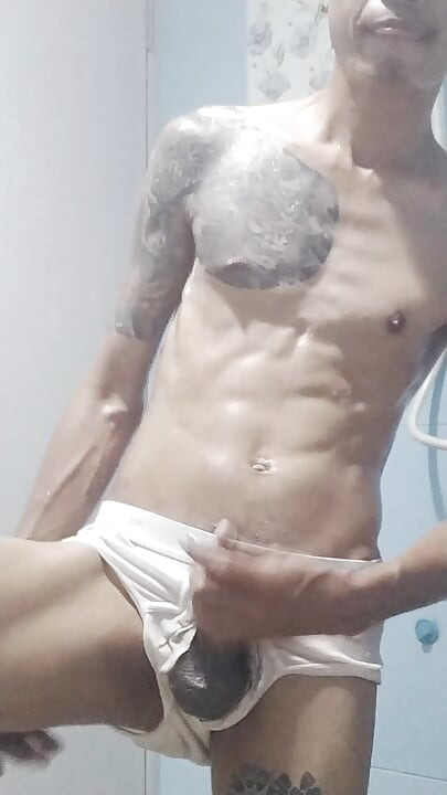 Take a shower solo Masturbation.