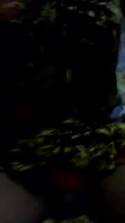 Anisha masturbates while wearing batik cloth