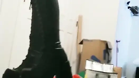 Demonia Over Knee Boots