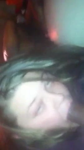 Sucking black cock
