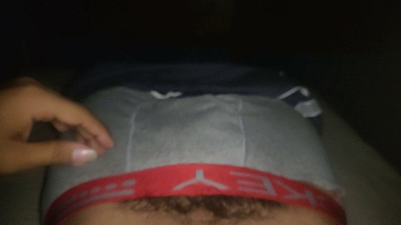 Feeling naughty with dick and nipples.