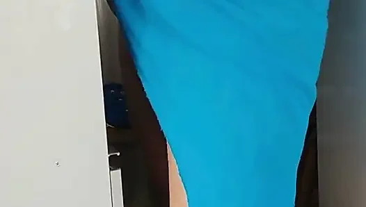 My showing me the new dress to wear to a liberal party