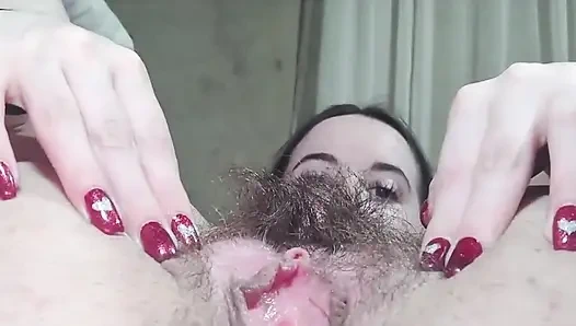 Hairy Pussy Close up