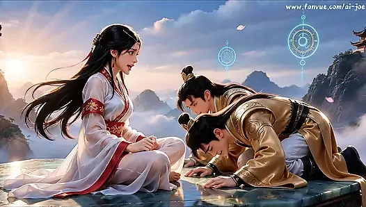 schoolmate actually wanted to in threesome. For the the younger ones, I agree to it. Ancient fairies. ep.2  AI-generated,