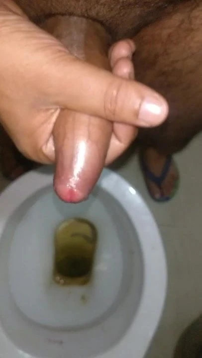 Indian showing his uncircumcised dick