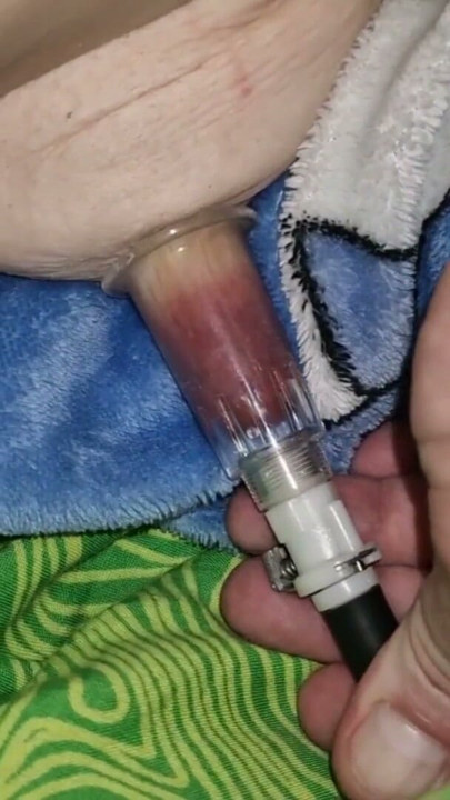 Nipple Suction Pumping . We're playing with my nipple . | Clip 1