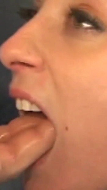 Powerful moment from "Hot blonde teen wants you to fuck both holes hard with a BBC and a white one"