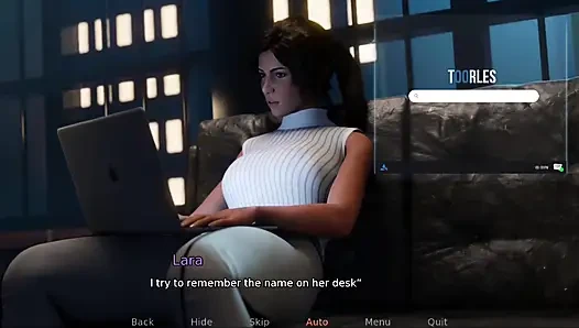 Croft adventure # 1 - Lara kann nicht aufhören, an lesben zu denken