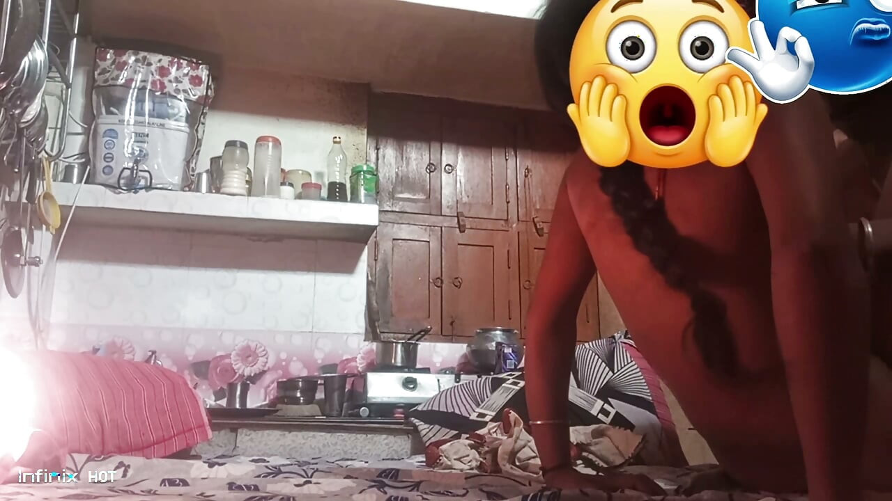 Couple in kitchen Room