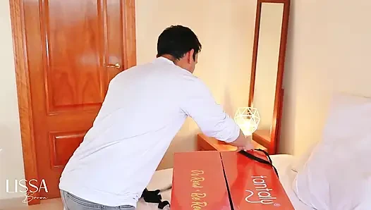 Tantaly doll ile üvey erkek kardeşime şaka yapıyor
