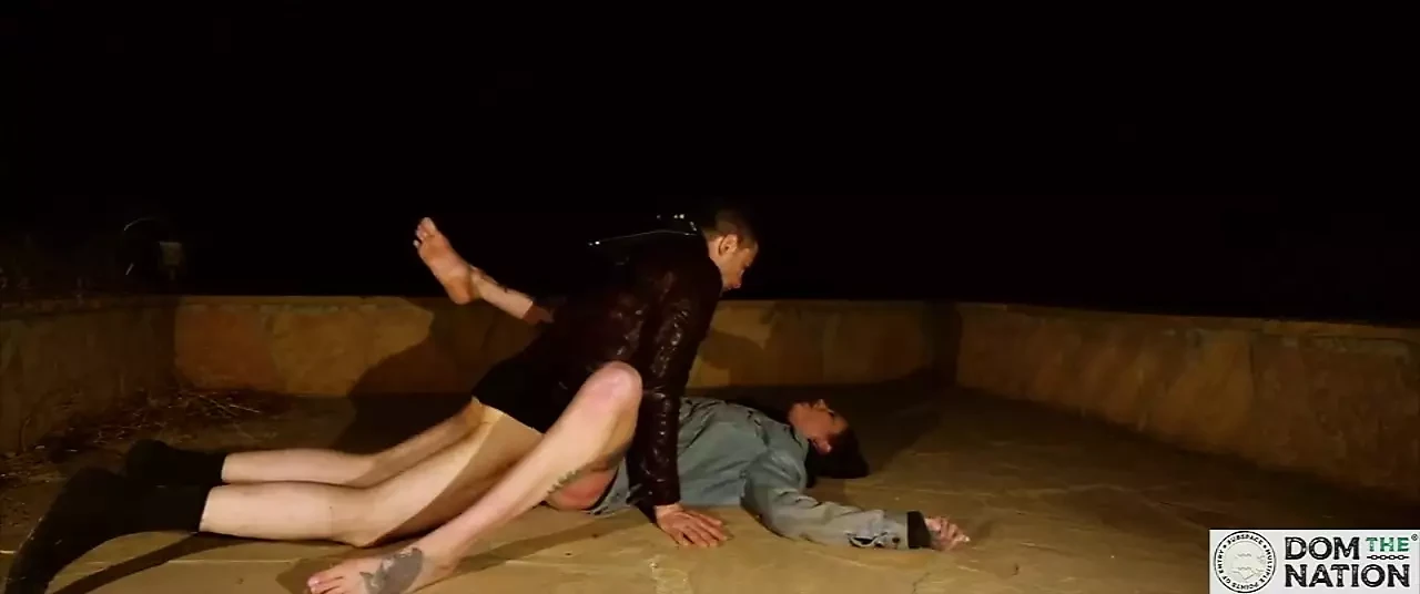 Rough fucking and BDSM training on a cool California night for Rocky Emerson