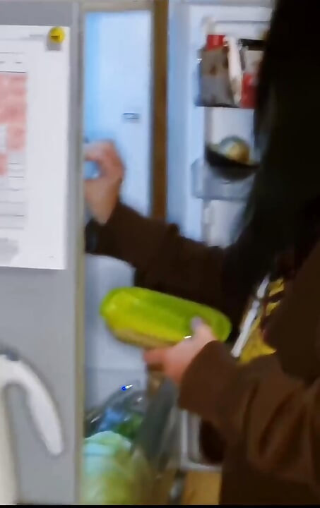 Blowjob Ambushed as I Try to Raid the Fridge.