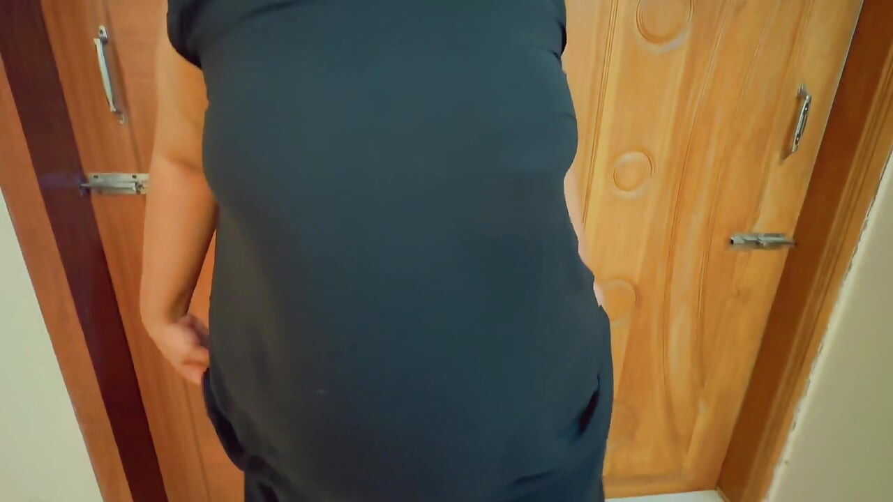Huge Hanging Fat Boobs & Big Ass Arab Hot Stepaunty Want Fuck From Neighbor When Her Husband Go to Market!