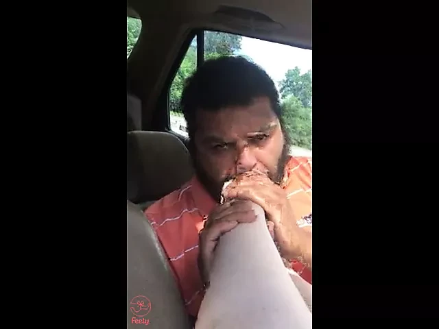 В машине