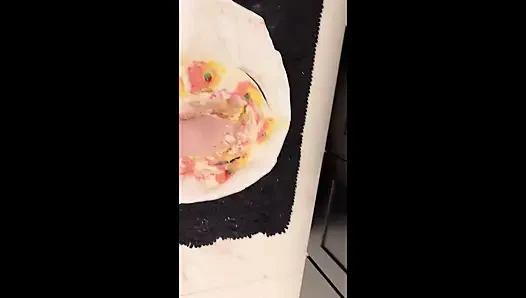 Fat Girl Sits on Cake