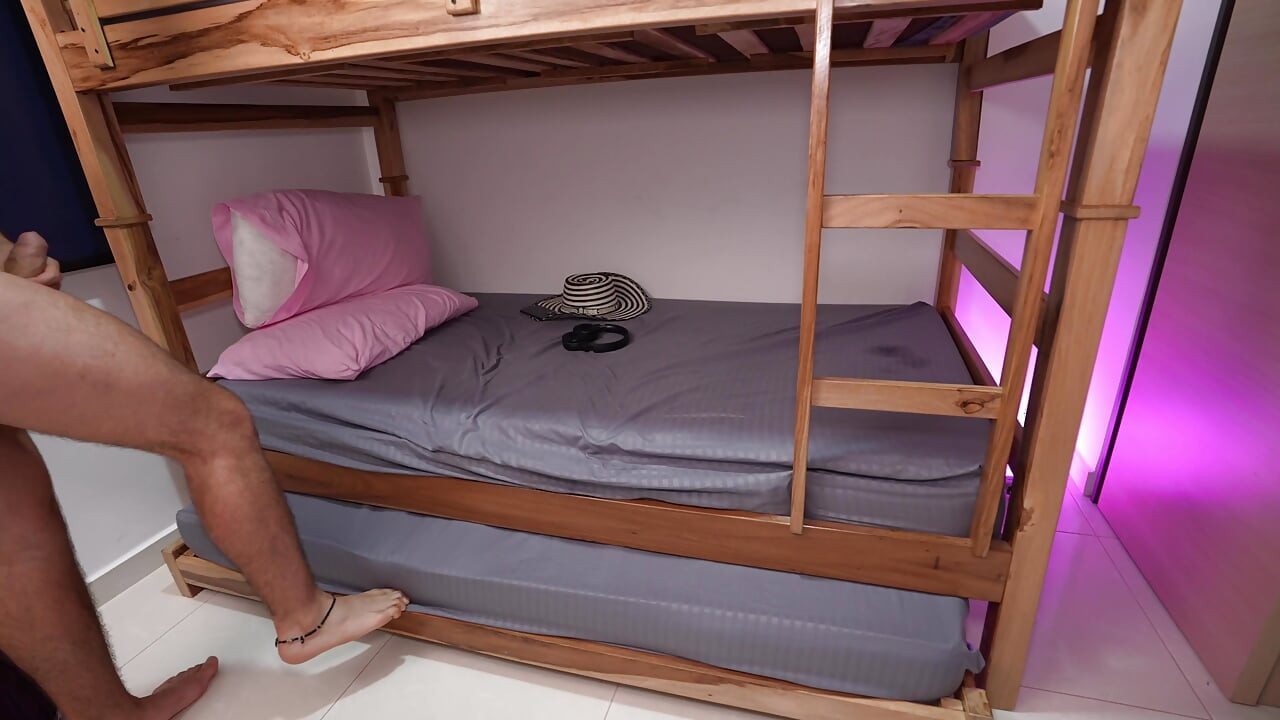 SPANISH FAN FULFILLS HIS DREAM OF FUCKING ME IN COLOMBIAN HOSTEL WITHOUT A CONDOM