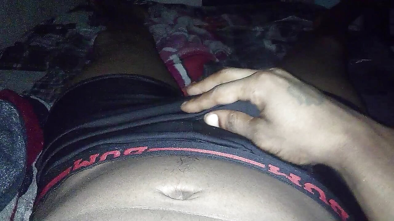 Horny thick cut cock BBC Jack Off session