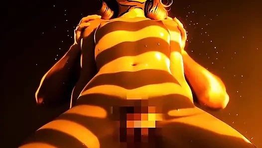 3D Hentai - Intense Doggy Style from Behind