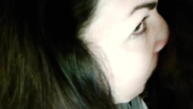 Brunette sucks on BBC