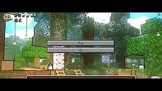 Minecraft Craft com tesão (Shadik) - parte 47-49 - melancia gozada por loveskysan69