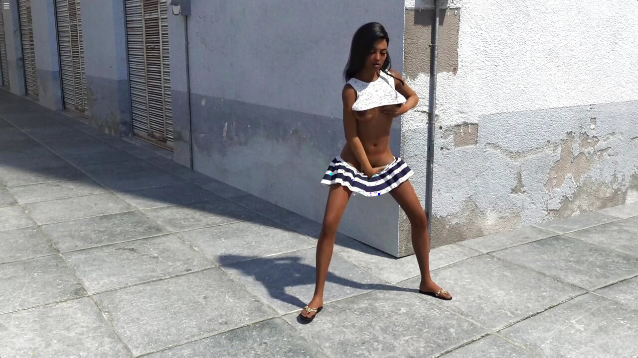 Old Man Caught Petite Girl Masturbating Then Fucking Her Tight Pussy