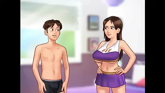 CURVY CUTIES GETTING CREAMPIED IN EVERY STYLE - Summertime saga