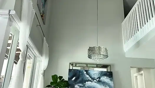 Vina Sky comes over to have some fun outside on a sunny day, I fuck petite Asian Vina putting her in the full nelson, lift and f