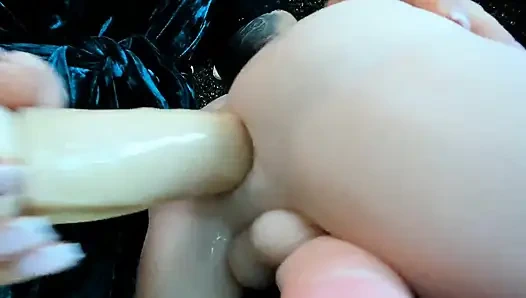 Annemin anal seks dersi dildo büyük