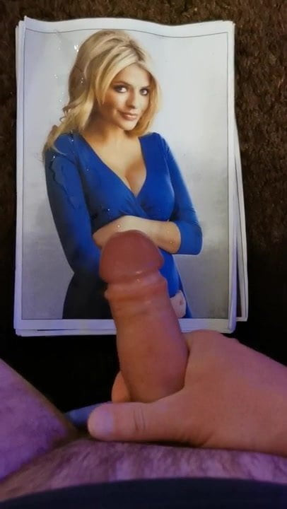 Holly Willoughby CUMTRIBUTE 190