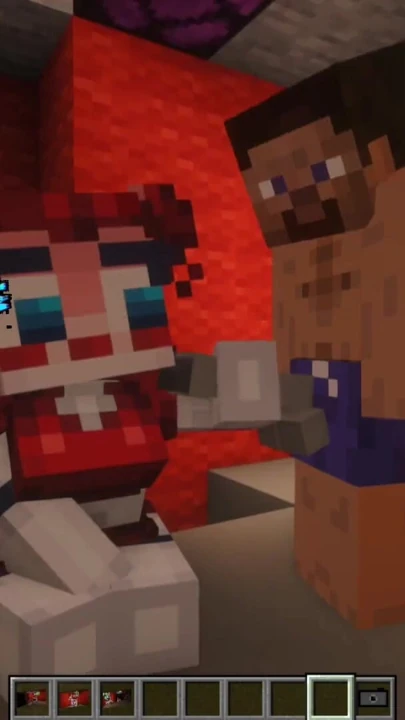 Minecraft Sexcraft The Jenny Mod fnaf - Some real nice poses from an animatronic and a hand job | Clip 2