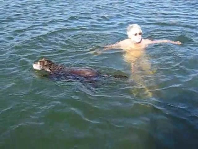 MI ABUELO DE VACACIONES