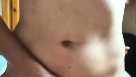 POV - Riding Him and Moaning / Skinny German Girl