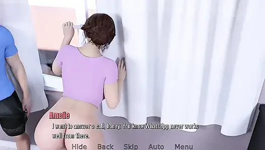 My step mother fuking so hard in her bedroom