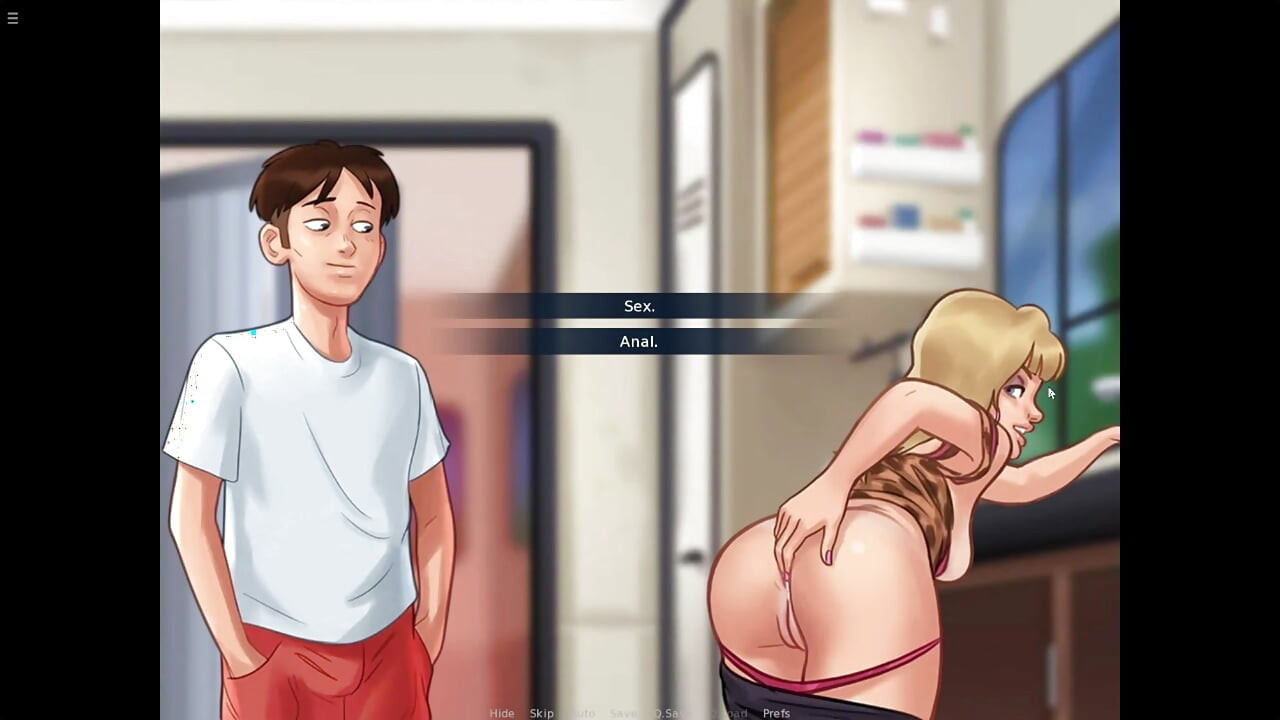 Horny Crystal Having Sex With 18 Plus School Boy In Summertime Saga