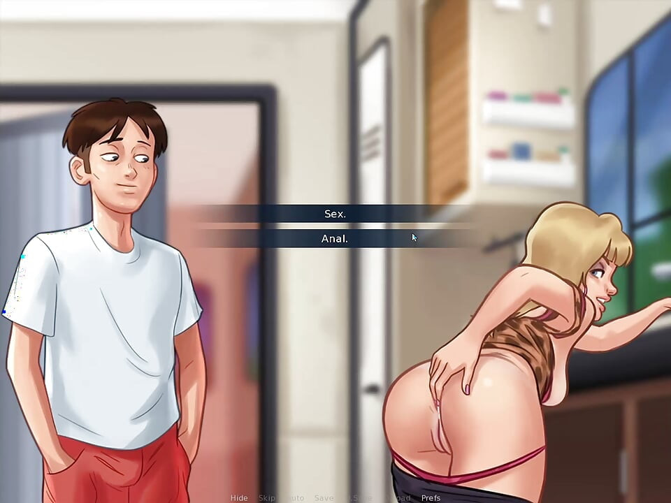 XXX doggystyle anal with GF's Stepmom in Summertime Saga part 1