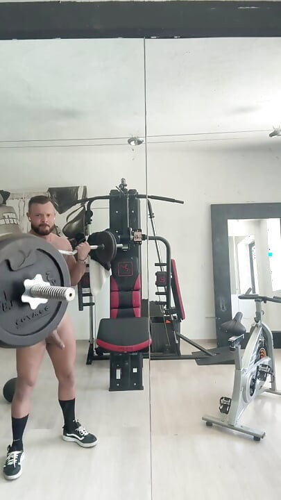 Macho Alpha Jerk off and Shoot in the Mirror